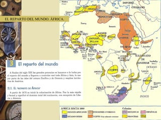 EL REPARTO DEL MUNDO. ÁFRICA.
 