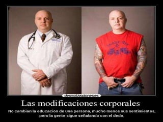Modificaciones corporales