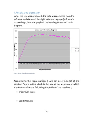 0 exp no.4 bending test experiment | PDF