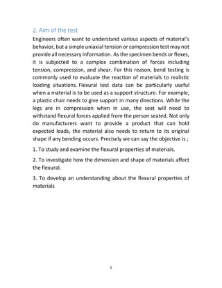 0 exp no.4 bending test experiment | PDF
