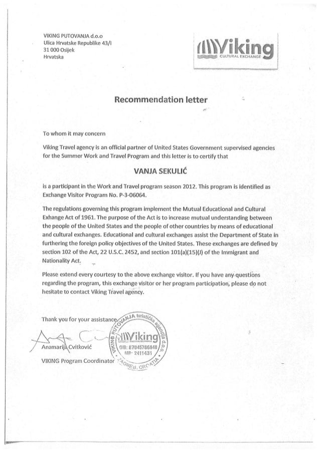 recommendation letter for travel agency rome fontanacountryinn com recommendation letter for travel agency