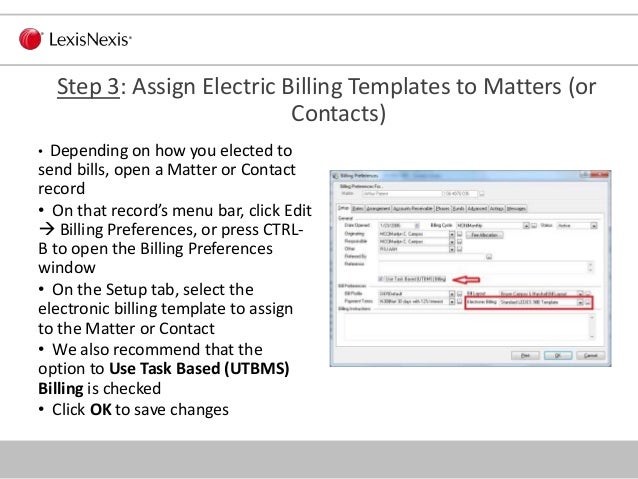 electronic billing in time matters and billing matters