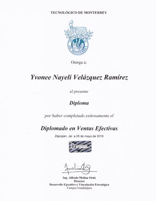 Diploma_VentasEfectivas_Yvonee
