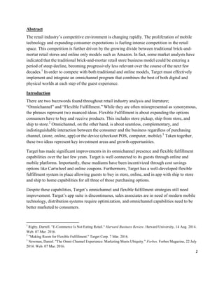 Target Case Study | PDF