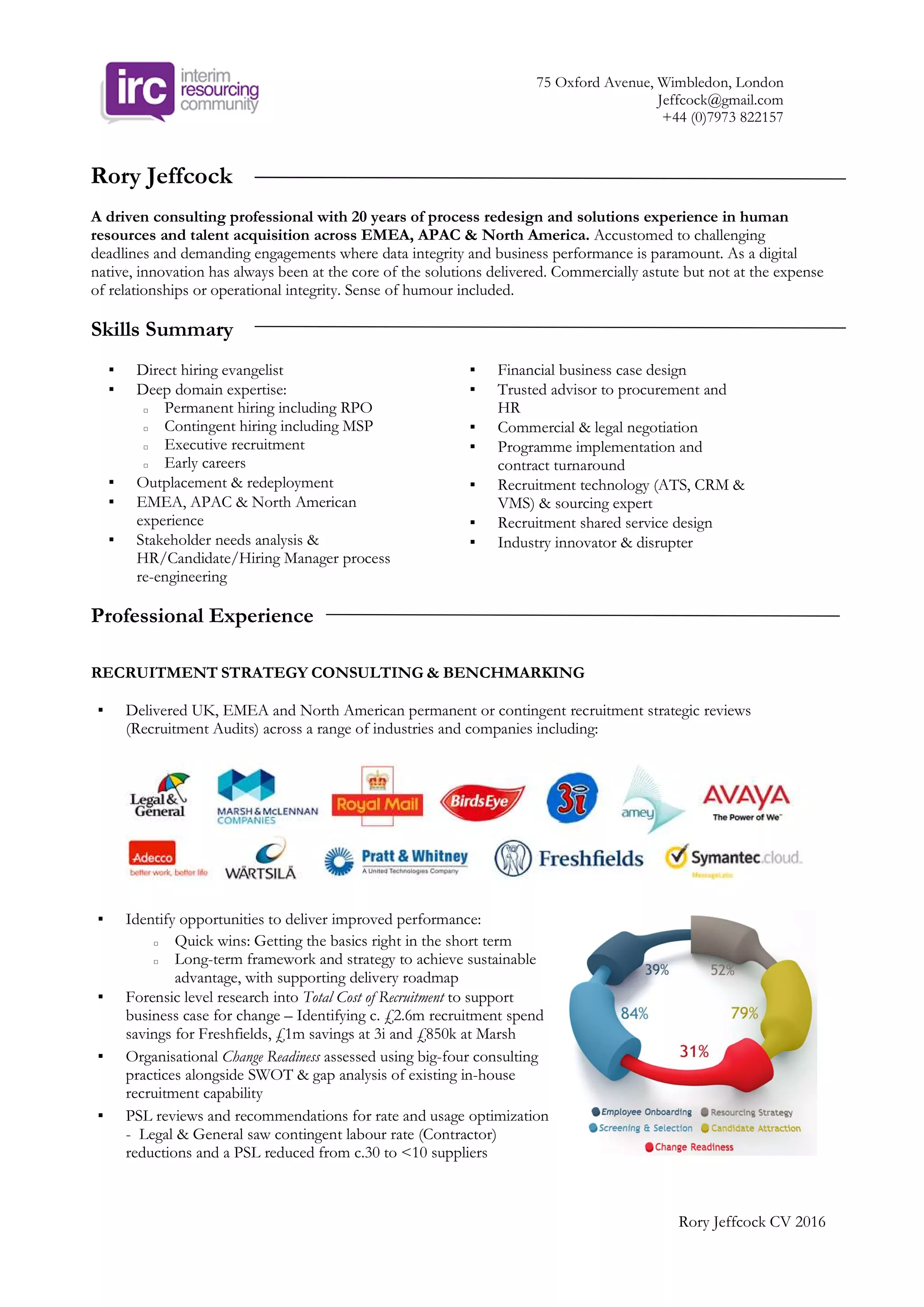 RoryJeffcockCV2016 | PDF