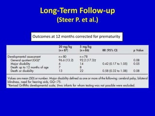 Critical Appraisal High Dose Vs Low Dose Caffeine Citrate in Preterms ...