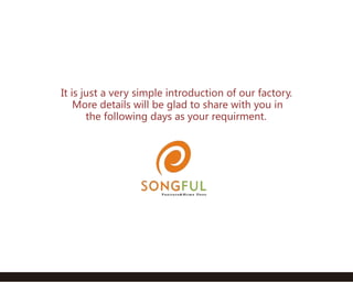 Factory introduction from Olivia 1 | PPT