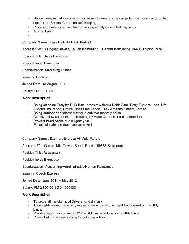 resume siti nuraisyah june 2015