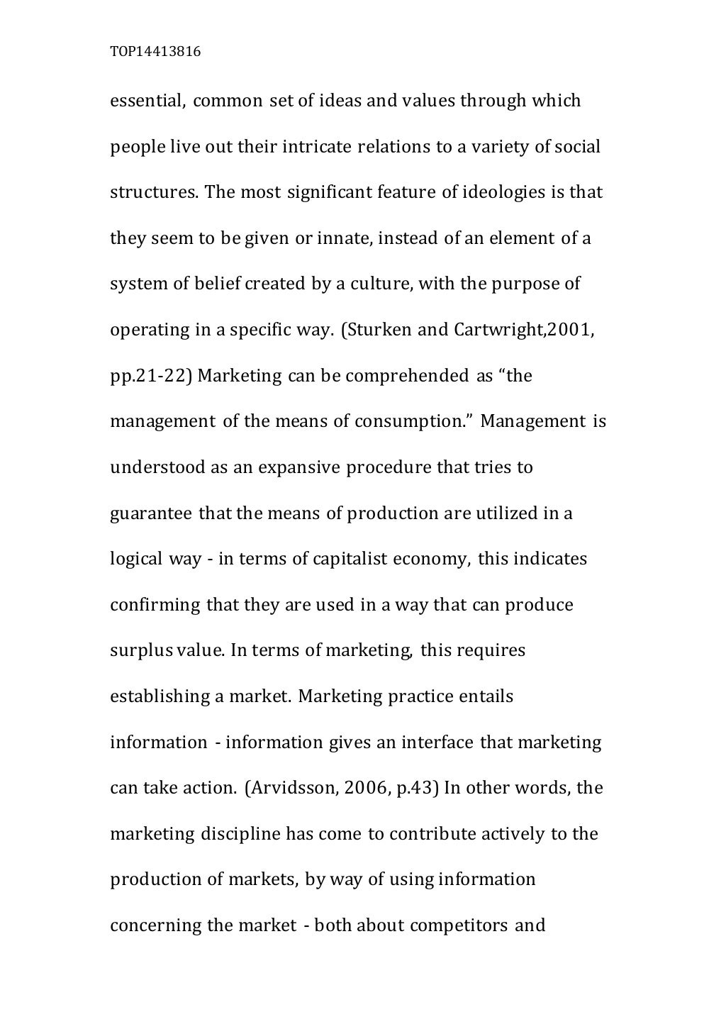 Consumer behavior reflection paper picture