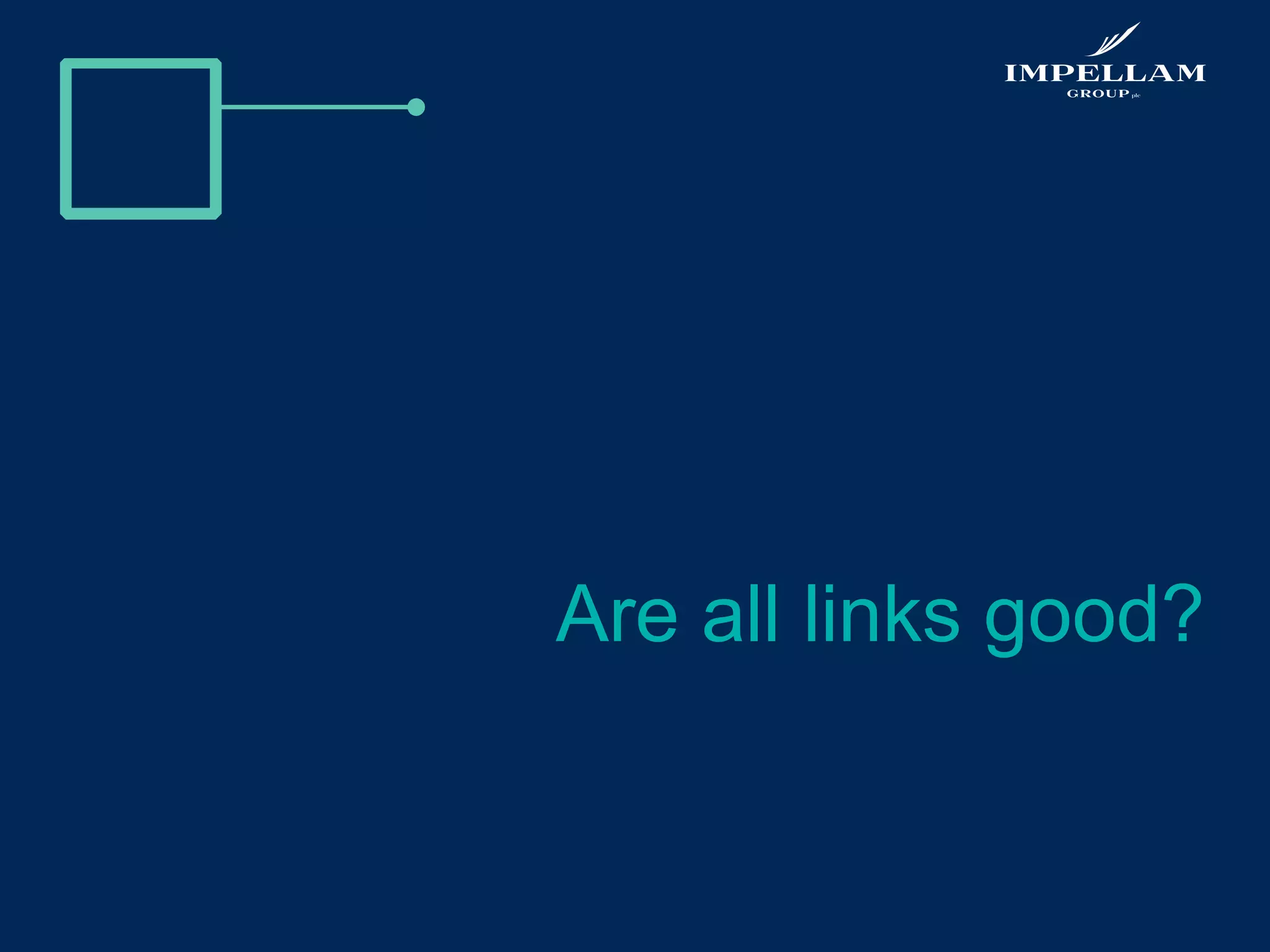 Are all links good?
 