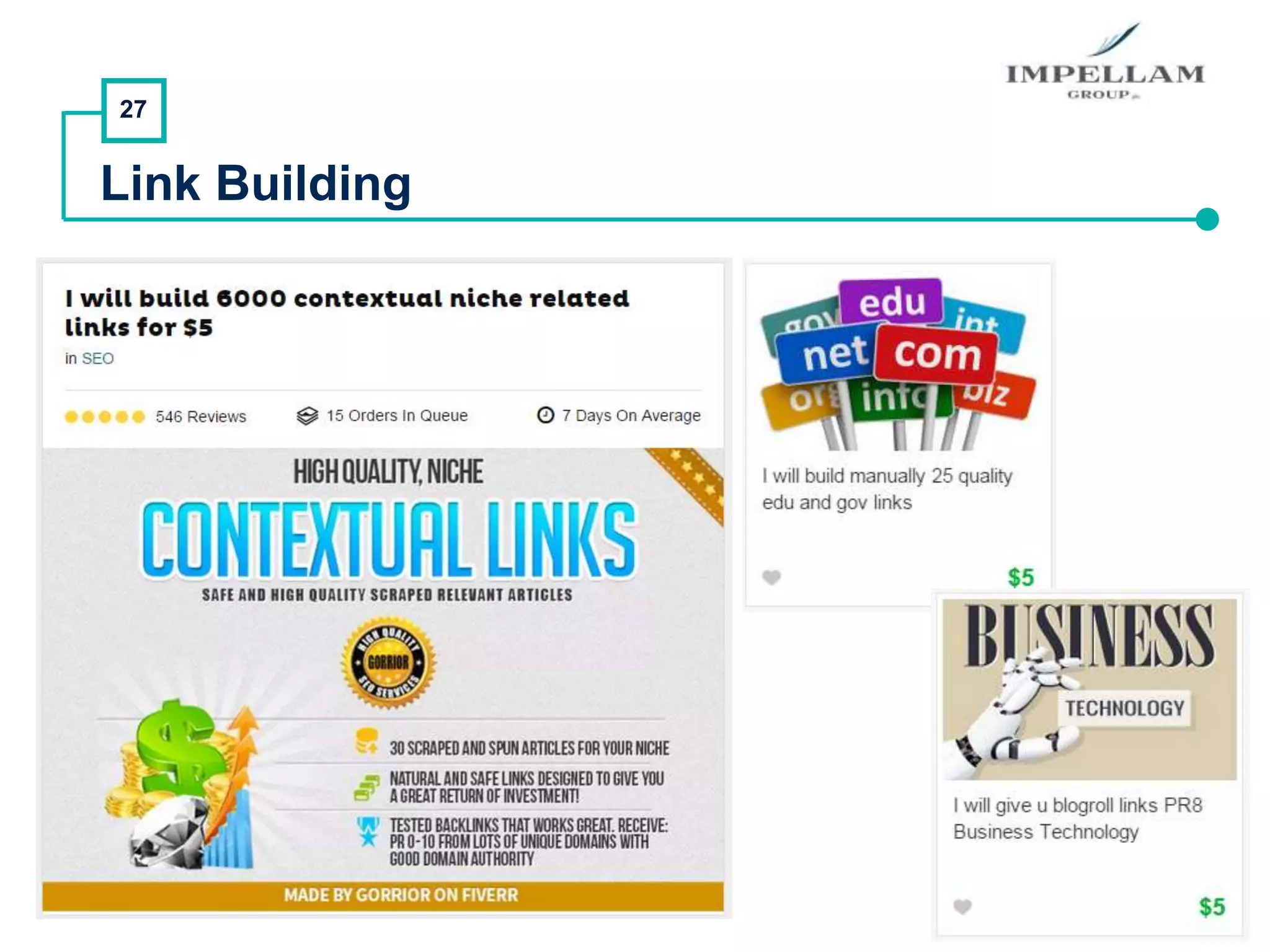 27
Link Building
 
