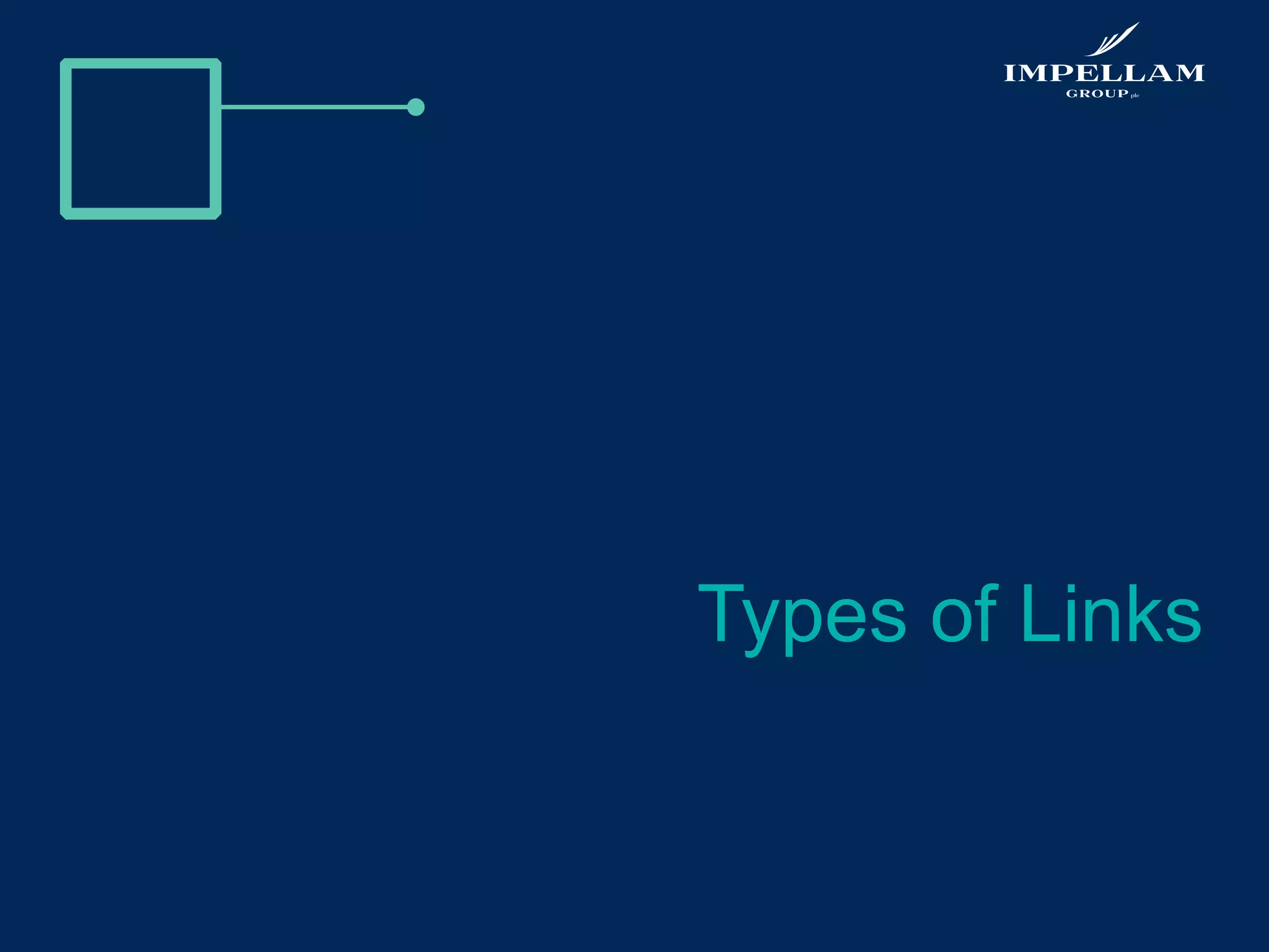 Types of Links
 