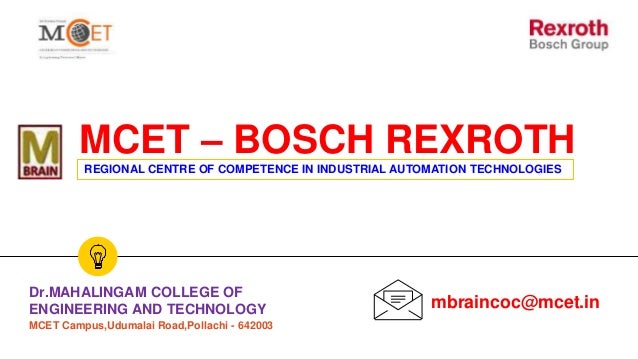 Mcet Bosch Rexroth