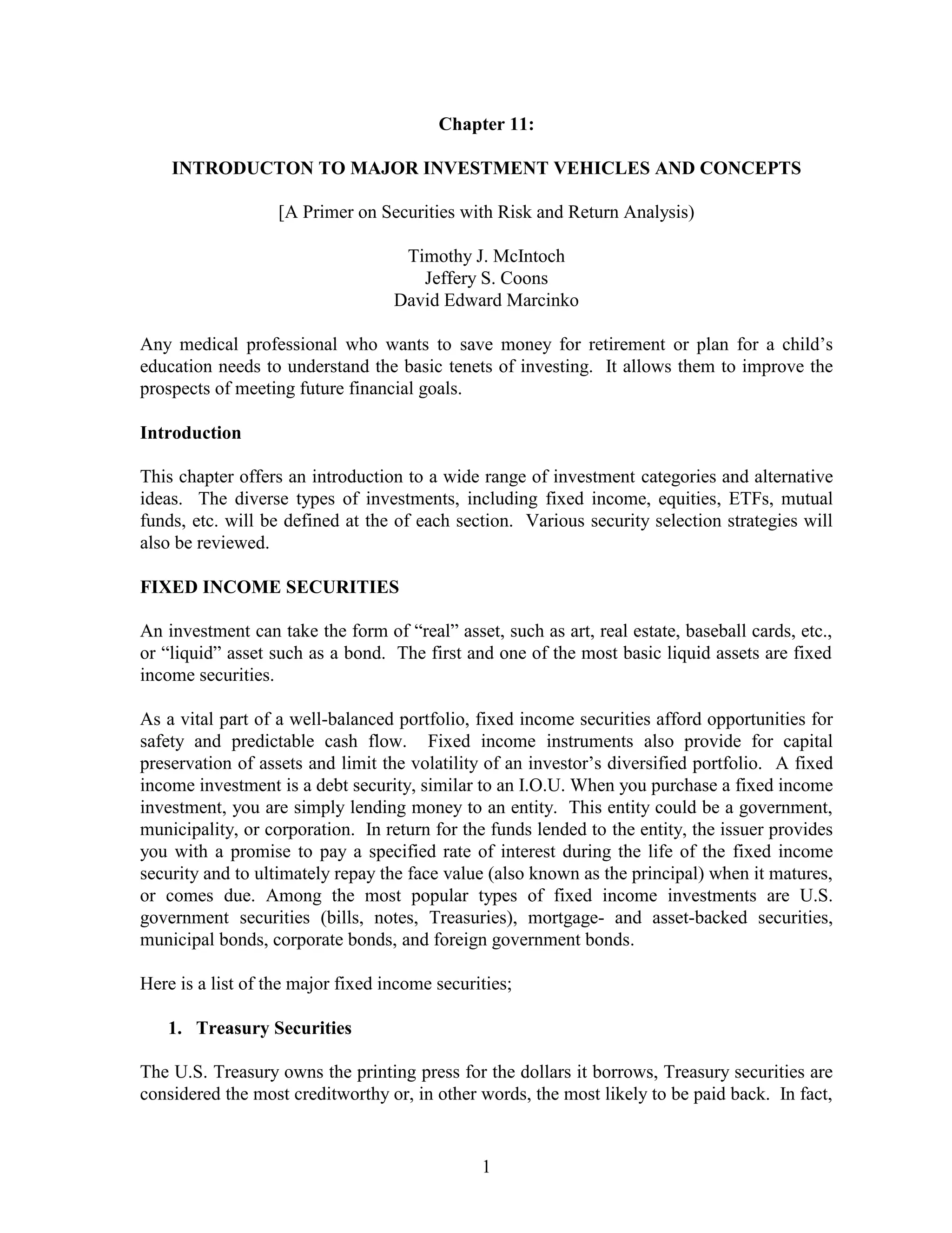 Investment Concepts MARCINKO PDF