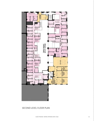 EVA’S PHOENIX: GRAND OPENING EARLY 2016 15
DRESS
TO
IMPRESS
STUDIO
SECOND LEVEL FLOOR PLAN
 