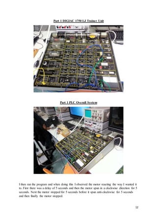 mechatronics report | DOCX