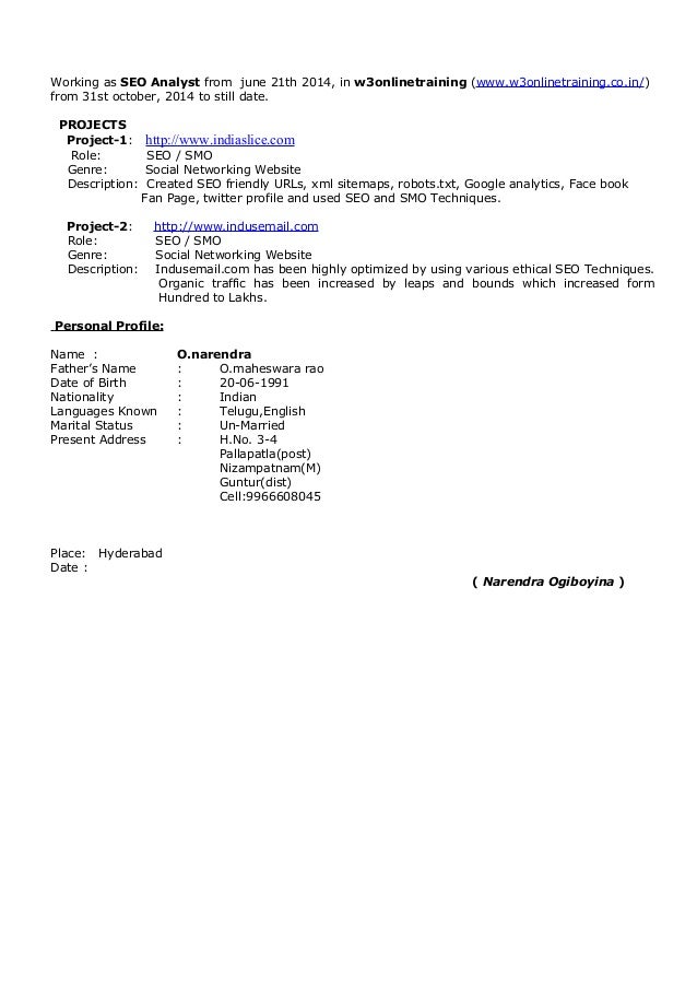 narendra new seo