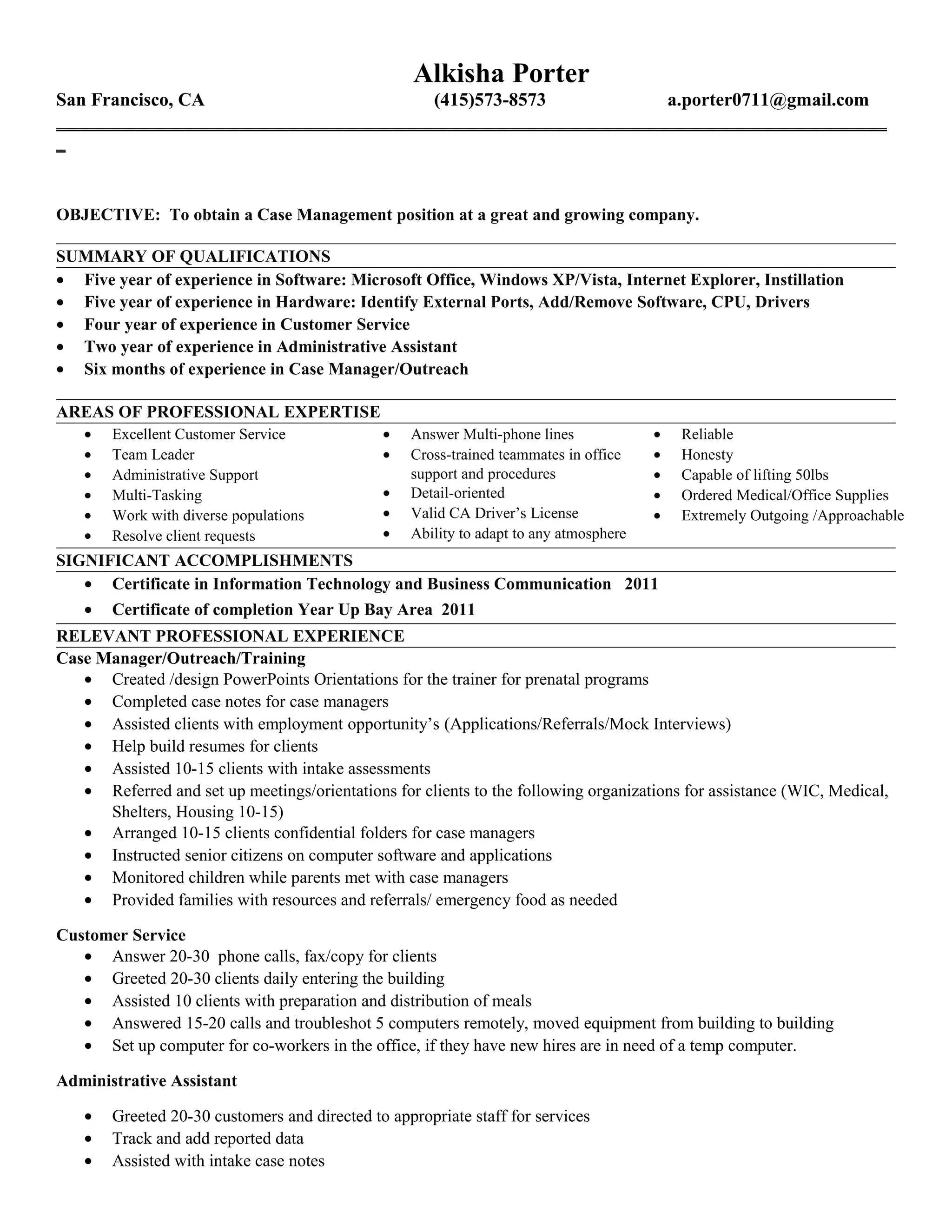 Alkisha Porter Resume 1 1 PDF - Alkisha Porter Resume 1 1 1 2048