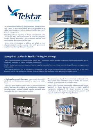 Telstar Model Telstar Pura STI Brochure | PDF