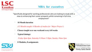 MBA PowerPoint Presentation | PPTX