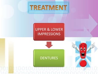 UPPER & LOWER
IMPRESSIONS
DENTURES
 