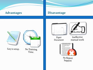 Advantages Disavantage
 