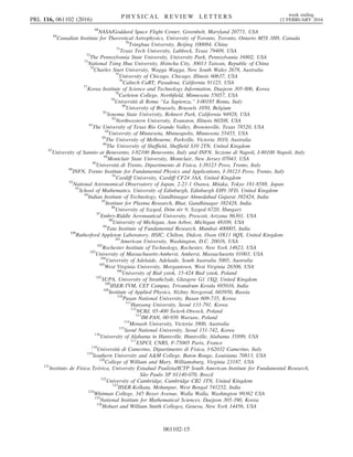 68
NASA/Goddard Space Flight Center, Greenbelt, Maryland 20771, USA
69
Canadian Institute for Theoretical Astrophysics, University of Toronto, Toronto, Ontario M5S 3H8, Canada
70
Tsinghua University, Beijing 100084, China
71
Texas Tech University, Lubbock, Texas 79409, USA
72
The Pennsylvania State University, University Park, Pennsylvania 16802, USA
73
National Tsing Hua University, Hsinchu City, 30013 Taiwan, Republic of China
74
Charles Sturt University, Wagga Wagga, New South Wales 2678, Australia
75
University of Chicago, Chicago, Illinois 60637, USA
76
Caltech CaRT, Pasadena, California 91125, USA
77
Korea Institute of Science and Technology Information, Daejeon 305-806, Korea
78
Carleton College, Northfield, Minnesota 55057, USA
79
Università di Roma “La Sapienza,” I-00185 Roma, Italy
80
University of Brussels, Brussels 1050, Belgium
81
Sonoma State University, Rohnert Park, California 94928, USA
82
Northwestern University, Evanston, Illinois 60208, USA
83
The University of Texas Rio Grande Valley, Brownsville, Texas 78520, USA
84
University of Minnesota, Minneapolis, Minnesota 55455, USA
85
The University of Melbourne, Parkville, Victoria 3010, Australia
86
The University of Sheffield, Sheffield S10 2TN, United Kingdom
87
University of Sannio at Benevento, I-82100 Benevento, Italy and INFN, Sezione di Napoli, I-80100 Napoli, Italy
88
Montclair State University, Montclair, New Jersey 07043, USA
89
Università di Trento, Dipartimento di Fisica, I-38123 Povo, Trento, Italy
90
INFN, Trento Institute for Fundamental Physics and Applications, I-38123 Povo, Trento, Italy
91
Cardiff University, Cardiff CF24 3AA, United Kingdom
92
National Astronomical Observatory of Japan, 2-21-1 Osawa, Mitaka, Tokyo 181-8588, Japan
93
School of Mathematics, University of Edinburgh, Edinburgh EH9 3FD, United Kingdom
94
Indian Institute of Technology, Gandhinagar Ahmedabad Gujarat 382424, India
95
Institute for Plasma Research, Bhat, Gandhinagar 382428, India
96
University of Szeged, Dóm tér 9, Szeged 6720, Hungary
97
Embry-Riddle Aeronautical University, Prescott, Arizona 86301, USA
98
University of Michigan, Ann Arbor, Michigan 48109, USA
99
Tata Institute of Fundamental Research, Mumbai 400005, India
100
Rutherford Appleton Laboratory, HSIC, Chilton, Didcot, Oxon OX11 0QX, United Kingdom
101
American University, Washington, D.C. 20016, USA
102
Rochester Institute of Technology, Rochester, New York 14623, USA
103
University of Massachusetts-Amherst, Amherst, Massachusetts 01003, USA
104
University of Adelaide, Adelaide, South Australia 5005, Australia
105
West Virginia University, Morgantown, West Virginia 26506, USA
106
University of Biał ystok, 15-424 Biał ystok, Poland
107
SUPA, University of Strathclyde, Glasgow G1 1XQ, United Kingdom
108
IISER-TVM, CET Campus, Trivandrum Kerala 695016, India
109
Institute of Applied Physics, Nizhny Novgorod, 603950, Russia
110
Pusan National University, Busan 609-735, Korea
111
Hanyang University, Seoul 133-791, Korea
112
NCBJ, 05-400 Świerk-Otwock, Poland
113
IM-PAN, 00-956 Warsaw, Poland
114
Monash University, Victoria 3800, Australia
115
Seoul National University, Seoul 151-742, Korea
116
University of Alabama in Huntsville, Huntsville, Alabama 35899, USA
117
ESPCI, CNRS, F-75005 Paris, France
118
Università di Camerino, Dipartimento di Fisica, I-62032 Camerino, Italy
119
Southern University and AM College, Baton Rouge, Louisiana 70813, USA
120
College of William and Mary, Williamsburg, Virginia 23187, USA
121
Instituto de Física Teórica, University Estadual Paulista/ICTP South American Institute for Fundamental Research,
São Paulo SP 01140-070, Brazil
122
University of Cambridge, Cambridge CB2 1TN, United Kingdom
123
IISER-Kolkata, Mohanpur, West Bengal 741252, India
124
Whitman College, 345 Boyer Avenue, Walla Walla, Washington 99362 USA
125
National Institute for Mathematical Sciences, Daejeon 305-390, Korea
126
Hobart and William Smith Colleges, Geneva, New York 14456, USA
PRL 116, 061102 (2016) P H Y S I C A L R E V I E W L E T T E R S week ending
12 FEBRUARY 2016
061102-15
 