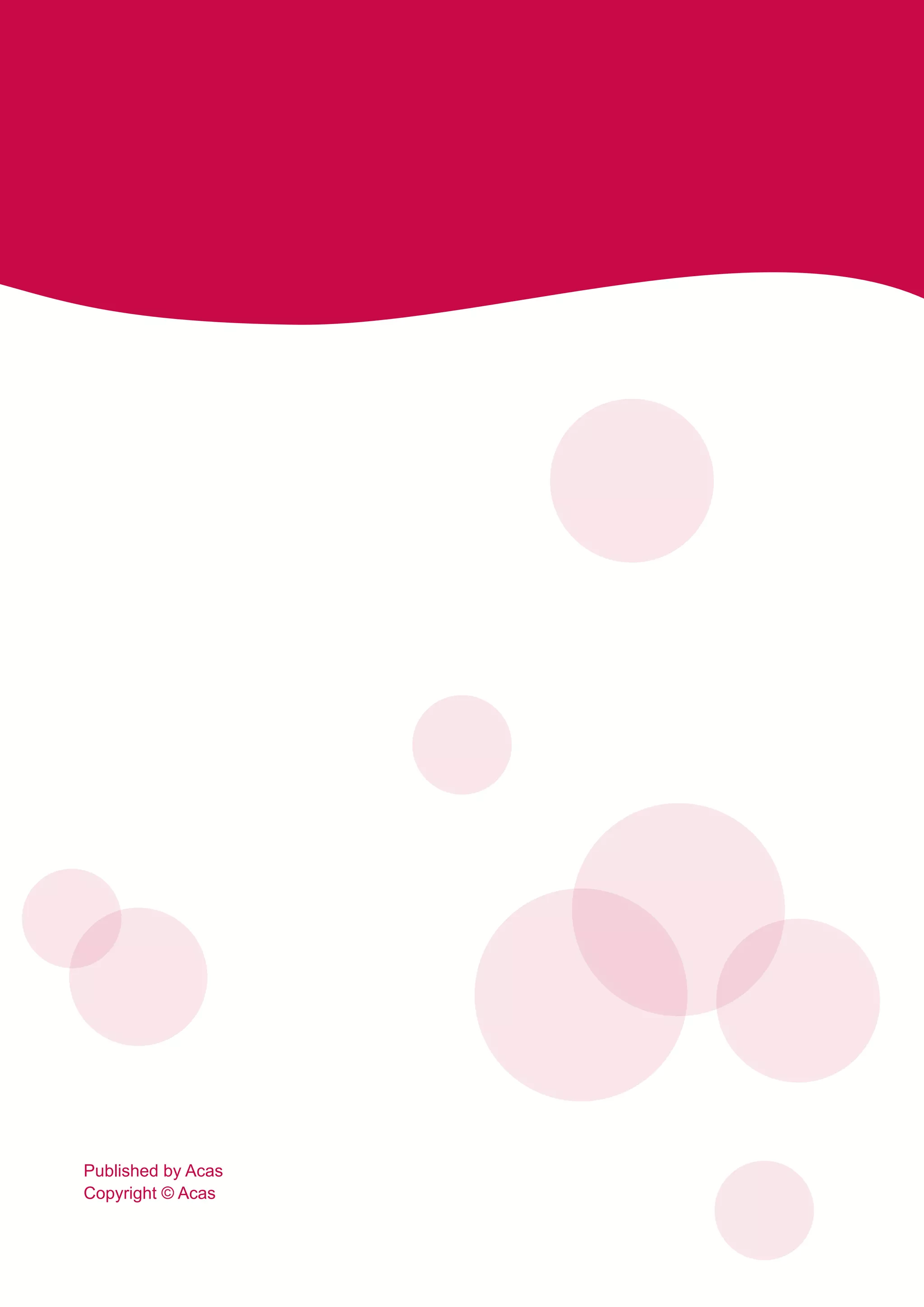 Published by Acas
Copyright © Acas
 