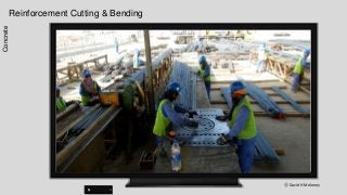 Reinforcement Cutting & Bending
ⓒ David H Moloney
Concrete
 