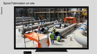 Pipe Rack under construction
 