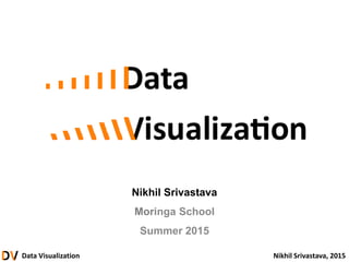 Data Visualization Nikhil Srivastava, 2015
Nikhil Srivastava
Moringa School
Summer 2015
 