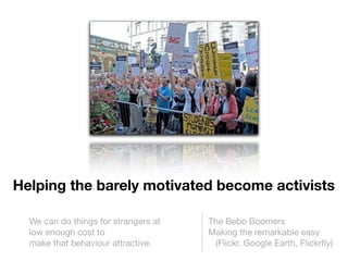 Unleashing The Tribe: small passionate communities