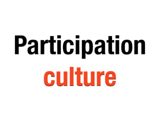 Unleashing The Tribe: small passionate communities