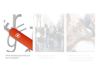 Unleashing The Tribe: small passionate communities