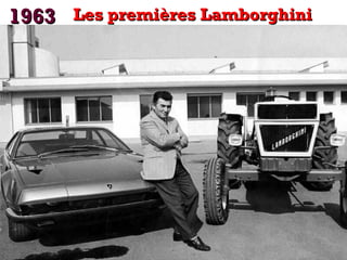 19631963 Les premières LamborghiniLes premières Lamborghini
 