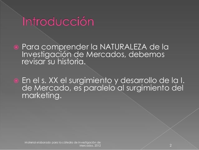 Historia de la investigación de mercados