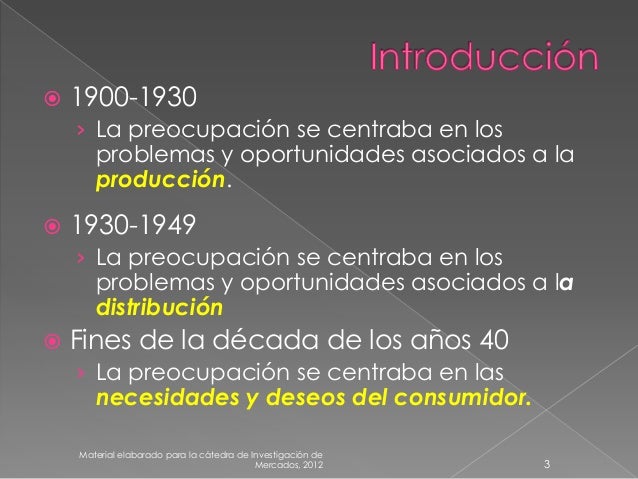 Historia de la investigación de mercados