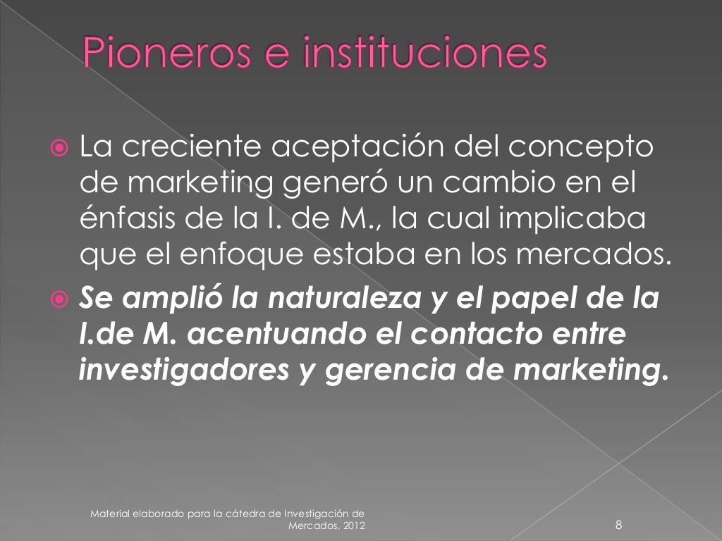 Historia de la investigación de mercados