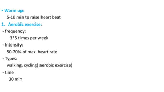 Exercises and its_principles