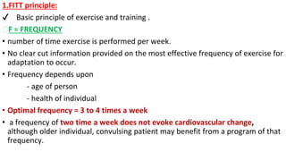 Exercises and its_principles