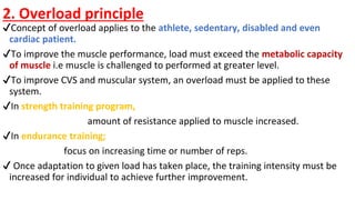 Exercises and its_principles