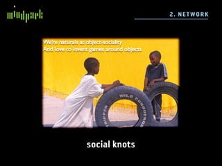 2 . N E TWO R K




social knots
 