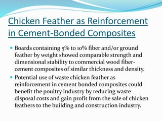 Chicken Feather Reinforced Composite | PPTX