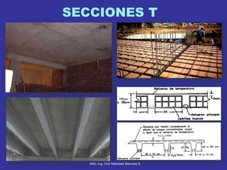 SECCIONES T
16/04/2014 14
MSc. Ing. Civil Natividad Sánchez A.
 