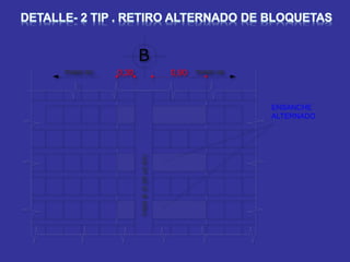 VIGAB(0.25x0.60)
0,30 0,90
B
TRAMO BC TRAMO AB
ENSANCHE
ALTERNADO
 