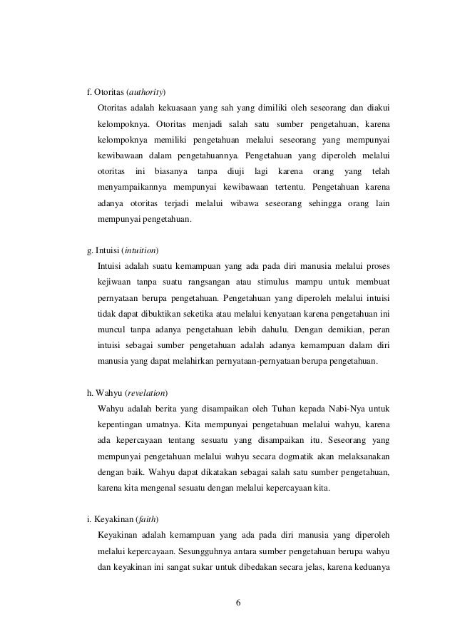 0 Kajian Kritis Terhadap Epistemologi Sains Modern Makalah