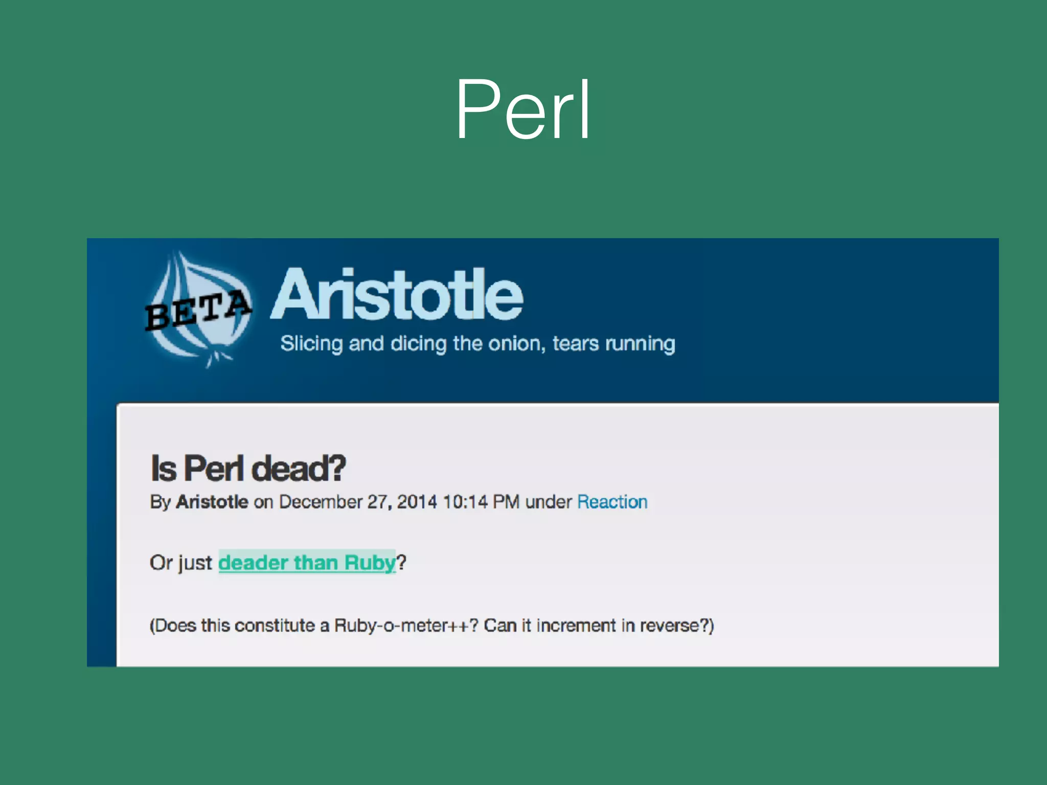 Perl