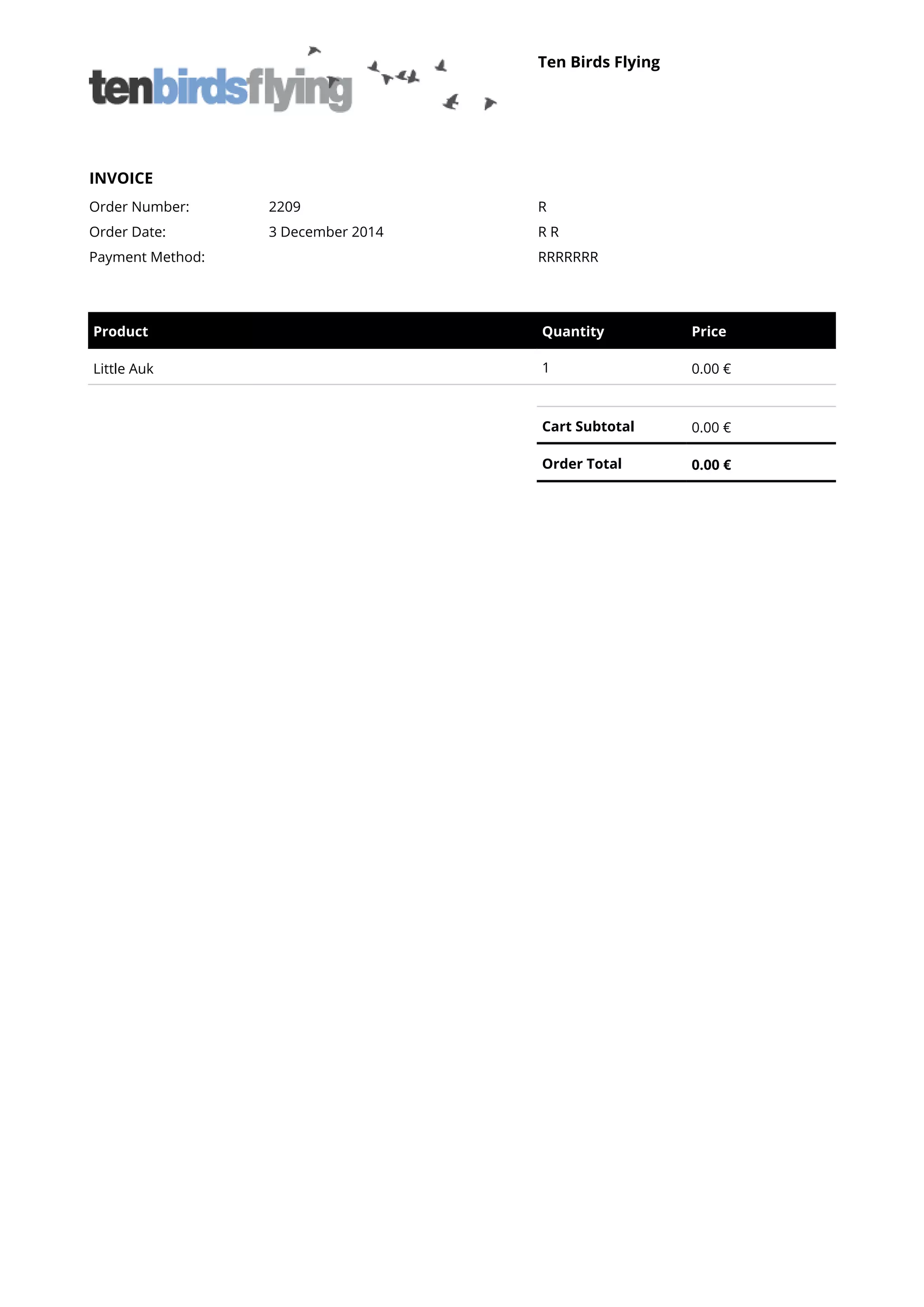 Invoice 2209 | PDF