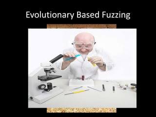 Evolutionary Based Fuzzing