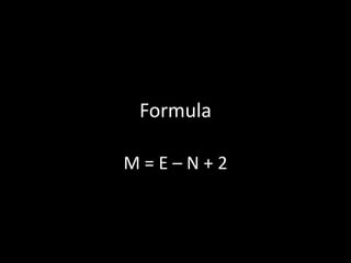 FormulaM = E – N + 2